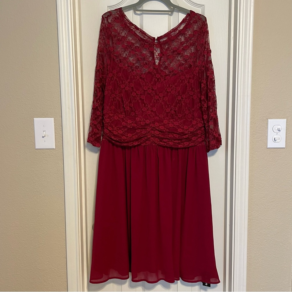 Red Lace Dress